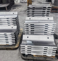 Plaque de guidage transversale API7K, plaque anti-usure, pièces d'extrémité de pompe à boue, compatible BOMCO EMSCO F1300 F1600 PZ-11 pour forage pétrolier