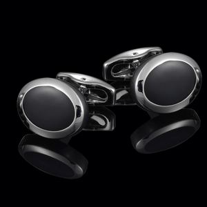 男性用ゴールドブラックシルバーツイストカフスボタン中空モデルスリーブネイルギフト用 - Product Image 4