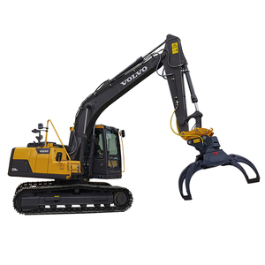 Garra para excavadora Xuvol 150P con rotación hidráulica de 360 grados - Product Image 1