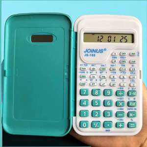 Calculadora Científica Joinus Js105 de 10 Dígitos, con Batería, Herramienta Matemática para Estudiantes con Tapa Abatible - Product Image 1