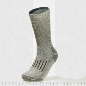 Vente en gros <span class=keywords><strong>100</strong></span>% laine mérinos Chaussettes d'extérieur d'hiver en éponge épaisse Heavy Duty Casual Anti-Bactérien Travail Chasse Randonnée Chaussettes pour hommes - Product Image 6