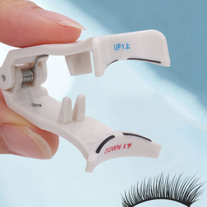 Faux cils magnétiques souples faits à la main, résistants à l'eau, format voyage, ensemble de cils à courbe plate pour maquillage beauté - Product Image 4