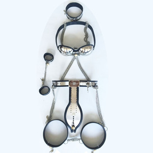 重工业贞操带防骗防自慰同性恋贞操带八件套成人用品批发 - Product Image 5