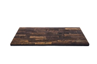Dessus de table en orme récupéré meubles en bois rustiques immeuble de bureaux meubles en bois placage d'orme massif dessus de bureau en bois haut de travail
