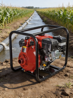 Pompa Bensin Powerac WP15 Self-Priming High-Lift Kapasitas Besar Air Bersih Tahan Kekeringan Irigasi Pertanian Tekanan Tinggi 7HP