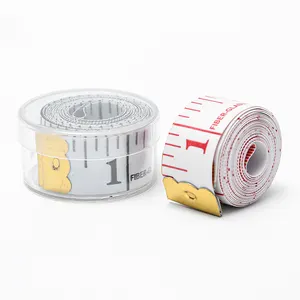 Self-tightening Body Measuring Tape Ruler 150cm/60 Inch Sewing Tailor  Dressmaking Measure Ruler Meter Film for Waist Chest Legs