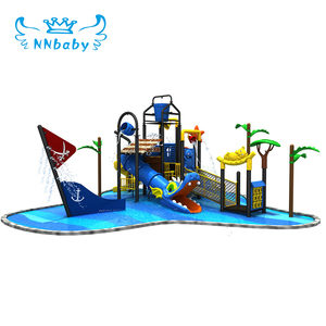 NNbaby Trẻ Em Công Viên Thương Mại Vui Chơi Bể Bơi Toddler Nhựa <span class=keywords><strong>Slide</strong></span> Ngoài Trời Lớn Pirate Ship Sân Chơi Cho Trẻ Em - Product Image 1