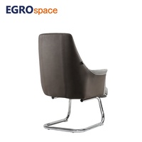 Chaise de bureau en cuir EGROspace pour direction, réception, salle d'attente et visiteurs – Fabrication usine