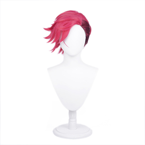 Parrucca Corta Bicolore per Adolescenti Vi Viola Cosplay da Arcane: League of Legends - Product Image 2