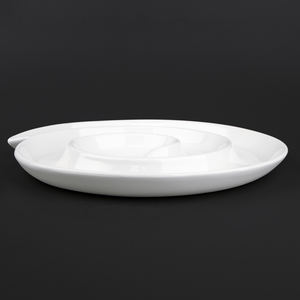 <span class=keywords><strong>Assiette</strong></span> en céramique blanche de style nordique, design en spirale d'escargot, écologique, créative, vaisselle de table pour hôtel, pour collations/fruits secs, plante - Product Image 6