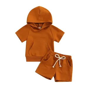 Newborn Infant Baby Boy Shorts Set Camisole Tank Top Jogger Shorts Outfit 2Pcs Summer Casual Clothes