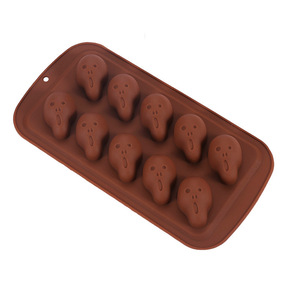 Molde de Silicona para Chocolate de <span class=keywords><strong>Halloween</strong></span>, Molde para Dulces de Grado Alimenticio, Molde para Repostería, Molde para Hornear DIY para el Hogar y Festividades - Product Image 6