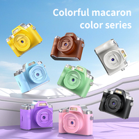 Mini caméra jouet créative avec filtre beauté, écran 1,54 pouces, 400 mAh, vidéo HD 1080P, CCD