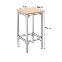 Ensemble de table et chaises de bar en aluminium de style européen moderne pour les salons de thé, les cafés, l'usage commercial, mobilier de bar personnalisable