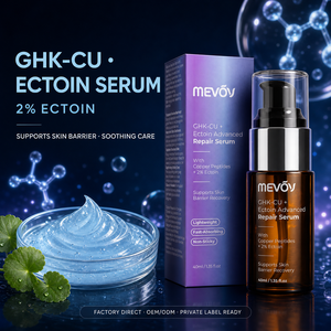 Sérum Visage Anti-Âge Réparateur Avancé au Cuivre Peptidique OEM GHK-Cu 2% et Ectoïne pour la Récupération de la Barrière Cutanée - Soin Visage - Product Image 1