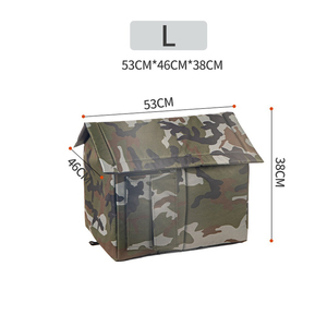 Wandering Cat's <b>Nest</b> Rainproof Four Seasons Universal Winter Heating Coldproof Cat House Outdoor Wandering Cat Outdoor Cat's Nes - Product Image 5
