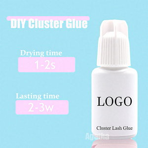 Pegamento para extensión <span class=keywords><strong>de</strong></span> pestañas <span class=keywords><strong>de</strong></span> etiqueta privada, pegamento impermeable para pestañas, pegamento para pestañas en racimo, adhesivo sin látex resistente al aceite - Product Image 2