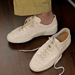 Chaussures décontractées légères à semelle fine en cuir de vachette de première qualité, nouvelle mode 2026, baskets polyvalentes pour hommes, chaussures basses tendance - Product Image 4