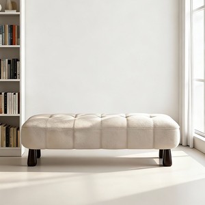 เก้าอี้ยาวหุ้มเบาะสไตล์นอร์ดิก บุด้วยโฟมแบบทัฟท์ สำหรับห้องนั่งเล่น - Product Image 3