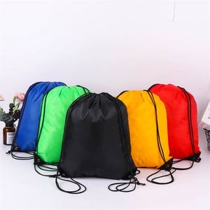 <b>Promotional</b> Waterproof Oxford Cloth Advertising <b>Backpack</b> Softback Gym Bag Drawstring Pocket Outdoor Sports Bag - Product Image 4
