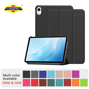Laudtec Premium PU+PC Trifold Folio Case with Auto Sleep/Wake, Multi-angle Stand, 4-Corner Drop Protection for iPad 10th A16 - Product Image 1