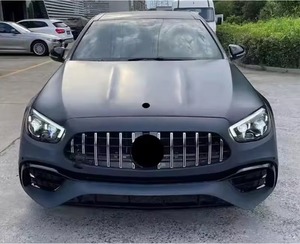 2009-2014 Clase E <span class=keywords><strong>W212</strong></span> Actualización a W213 2021 E63s Estilo Bodykit Full Hood Trunk Lid Bumpers Kit de conversión - Product Image 2