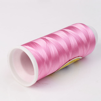 Fil à broder 100% polyester filé pour machine à broder 120D/2