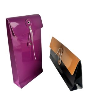 Custom Mailing Bags CMYK Offset Printing Reusable Recyclable Kraft Cardboard Paper <strong>Envelopes</strong> with Snap Closure <strong>String</strong> - Product Image 2