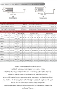 Bán buôn đinh tán ốc vít thép không gỉ Vòng đầu bán hình ống đinh tán Đóng Loại Dia 4mm <span class=keywords><strong>3</strong></span> <span class=keywords><strong>mm</strong></span> mù đinh tán - Product Image 6