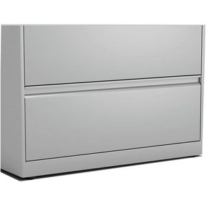 Alera Light Gray 2-Drawer Lateral <b>File</b> 36\" X 18.63\" X 28\" 2 Legal/Letter-Size <b>File</b> Drawers Metal Material - Product Image 2