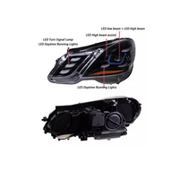 Phares LED modifiés pour Mercedes-Benz Classe E W212 2010-2013, phares LED DRL, clignotants, feux de route 12V
