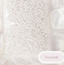 Perles comestibles dorées et blanches pour décorations de gâteaux, perles comestibles à saupoudrer - Product Image 3