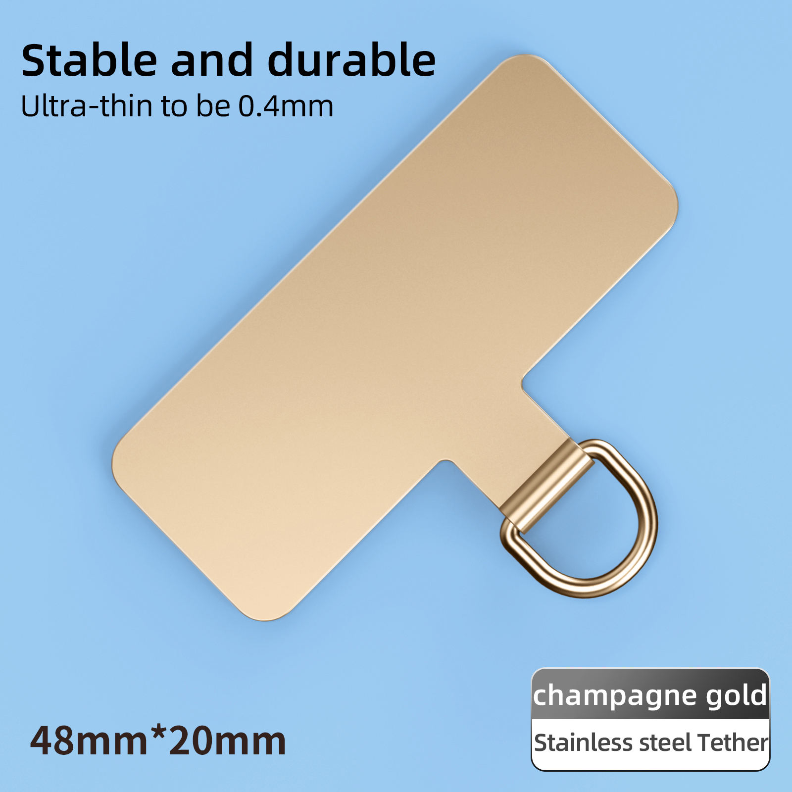 Middle Champagne gold-Flat model