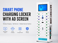 Casillero de Almacenamiento para Teléfonos Móviles Inteligente, Resistente al Agua, Duradero, con Contraseña, Operado con Monedas, de Acero, con Diseño Personalizado