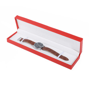 Offre Spéciale longue boîte d'organisateur de montre-bracelet en cuir Pu de style boîte de montre à angle droit - Product Image 2