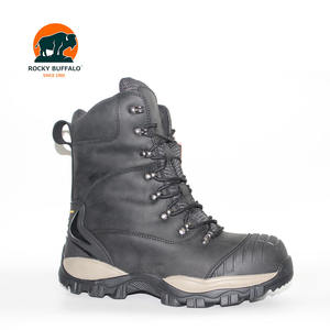 Rocky Buffalo Saiton Zapatos DE SEGURIDAD Punta de acero Botas de alta calidad para atender Pilar Zip Up Workboot - Product Image 1