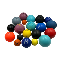 Balles de handball en gros PULI 55mm 60mm balles rebondissantes en caoutchouc balles de squash rebondissantes balles de squash rebondissantes logo personnalisé