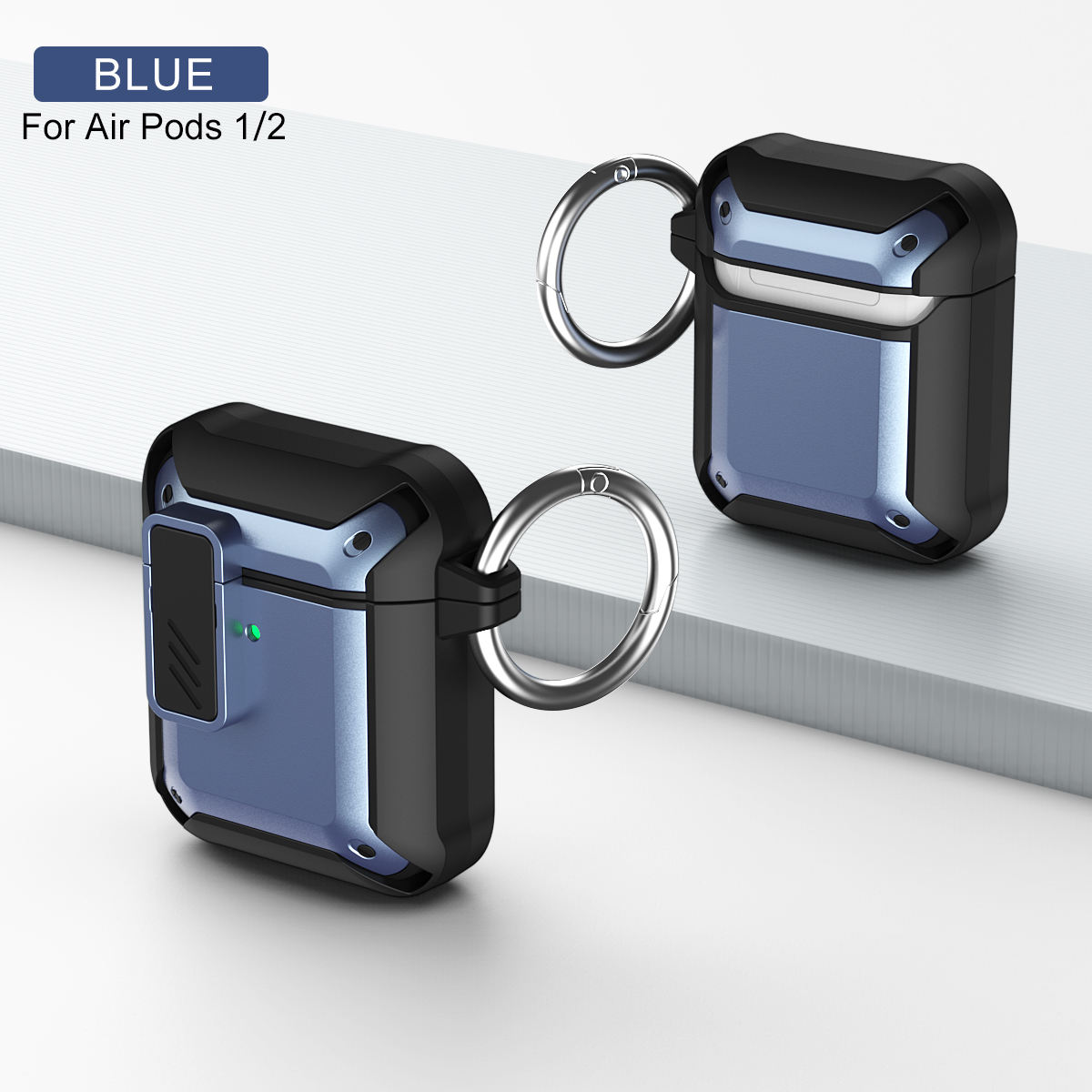 Bleu pour airpods 1/2