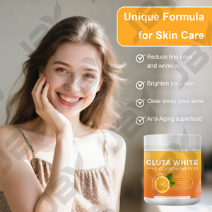 JBY L-<span class=keywords><strong>Glutathione</strong></span> Gluta Glow Sparkle <span class=keywords><strong>Powder</strong></span>, Suplemento Blanqueador de Piel para Adultos, para una Piel Radiante y Luminosa - Product Image 5