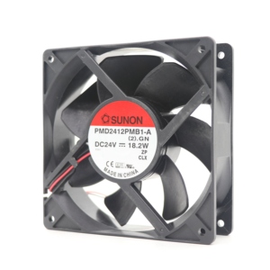 SUNON Ventilador de Refrigeración Axial para Gabinete, Ventilador de Refrigeración, Rodamiento de Bolas, 24V, 12,2 W, 4900RPM, 120.2CFM, 510mA, 92x92x38mm - Product Image 2