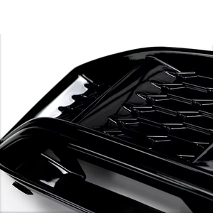 Accessoires de voiture, cadre de phare antibrouillard avant, calandre centrale inférieure, kit de calandre de phare antibrouillard pour <span class=keywords><strong>Audi</strong></span> <span class=keywords><strong>A4</strong></span> B9 <span class=keywords><strong>SLINE</strong></span> <span class=keywords><strong>2019</strong></span> - Product Image 4