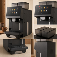 Machine à expresso commerciale automatique à écran tactile U9, avec double moulin intégré, OEM pour les magasins de proximité et les cafés