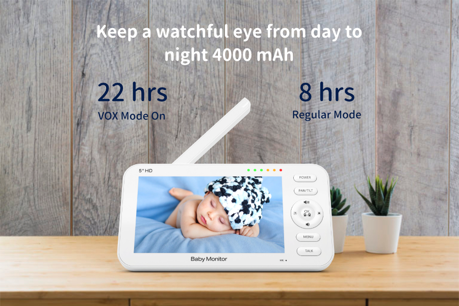 5 inch HD hot selling cheap good quality smartree reliable baby monitor factory