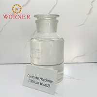 Durcisseur de béton à base de lithium, additif silicate liquide, agent pénétrant pour surfaces de construction