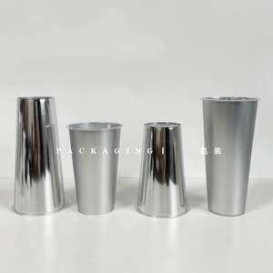 ملصق داخل القالب كوب بلاستيك صلب للقهوة والحليب والشاي فقاعة بوبا - Product Image 6