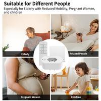Enchufe Inteligente SIXWGH Bluetooth 2.4G, 16A 3680W, Sin Necesidad de WiFi, Aplicación EWeLink, Temporizador, Control Remoto, para Motor/Lámpara, Uso en Fábrica, Local