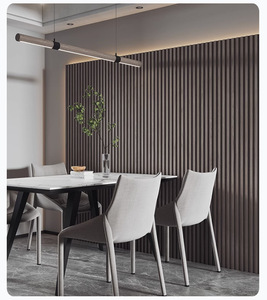 Bán hàng nóng akupanel tường gỗ Bảng điều khiển thiết kế hiện đại bằng gỗ Slate tường tấm âm thanh cho khách sạn & căn hộ giải pháp thiết kế đồ họa - Product Image 3