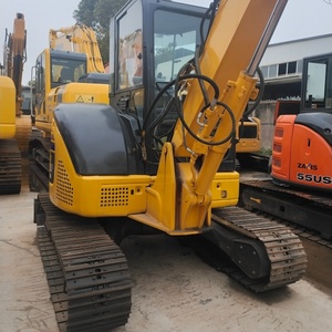 พร้อมจัดส่ง รถขุดขนาดเล็กมือสองจากญี่ปุ่น KOMATSU PC55MR ติดตั้งเครื่องยนต์ประหยัดน้ำมัน เหมาะสำหรับงานปรับปรุงสวน - Product Image 1