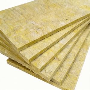 Panneau d'isolation thermique et acoustique en laine de roche ignifuge pour les murs des bâtiments, fabriqué en Chine - Product Image 1