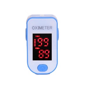 Spring <strong>Finger</strong> <strong>Tip</strong> <strong>Pulse</strong> Oximeter Blue White LED Screen Built In Battery CE Certified Medical Use - Product Image 5